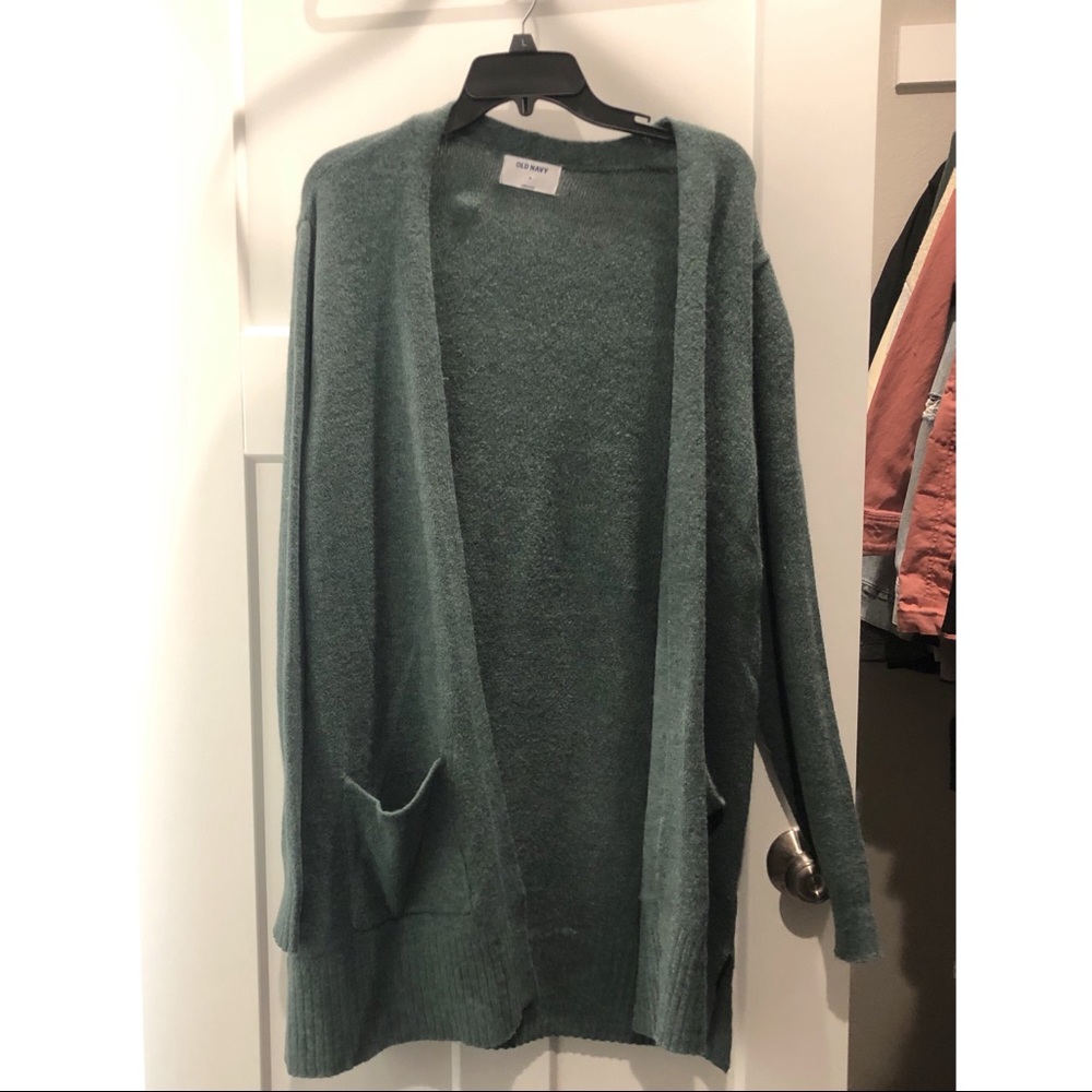 Green Cardigan from Old Navy